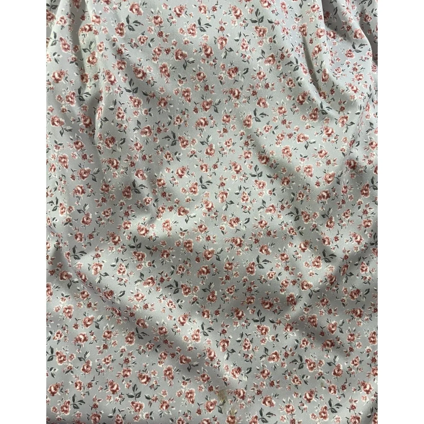 y2k Tailor B Moss sz 6 Gray Sheer Floral Dress Made In US whimsgoth‎ cottagecore - Image 4