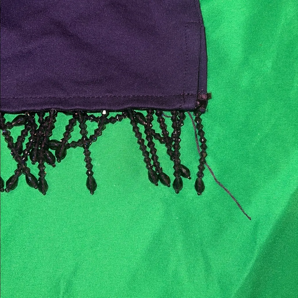 NWT W5 Purple Beaded Top size Medium - Image 6
