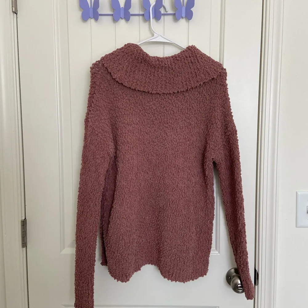 EUC | Pink Republic women’s turtleneck plush textured sweater —‎ small - Image 7