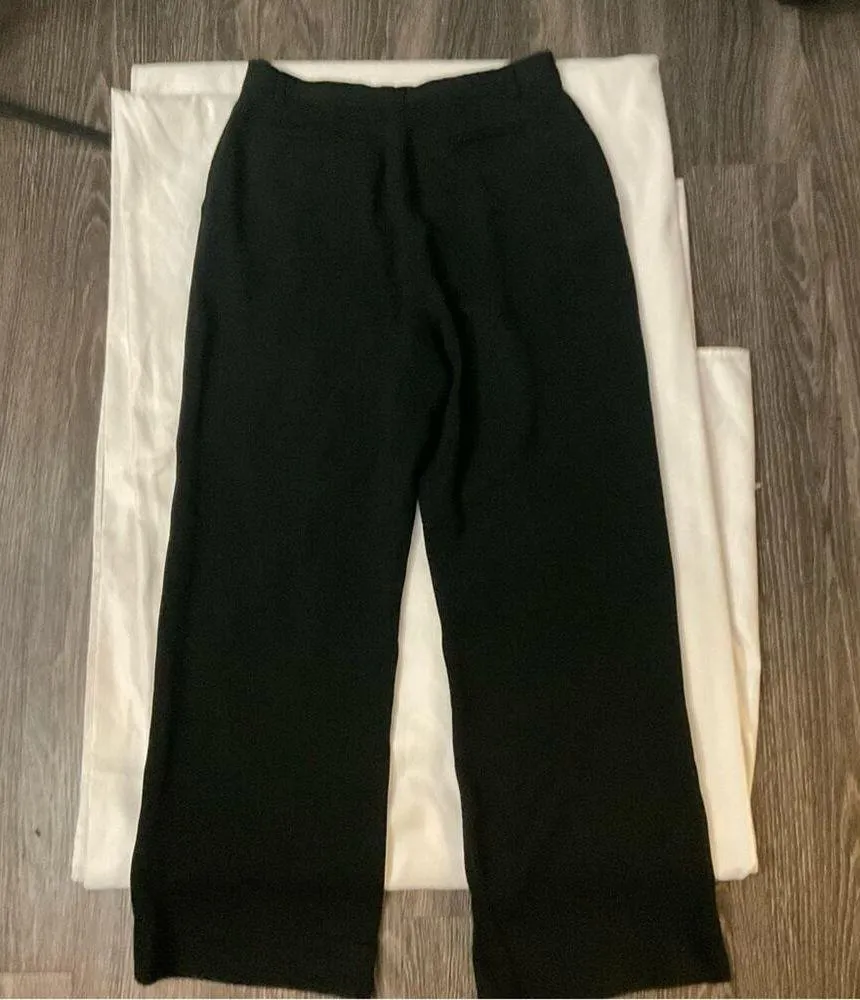 Garfield Marks Black Pants 6 Made in the USA Classic Corporate Normcore Academia - Image 2