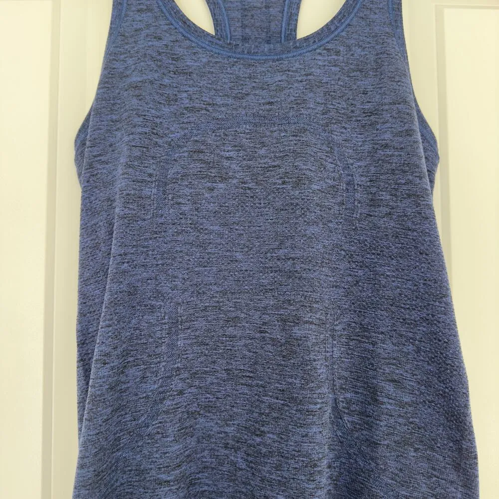 Lululemon Swiftly Tech Racerback in Physic / Black 4 Running Training tank top - Image 8