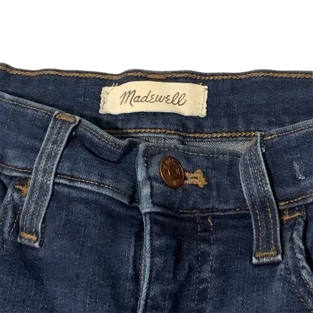 Madewell Size 29 Dark Wash 9” Mid-Rise Skinny Jeans - Image 2
