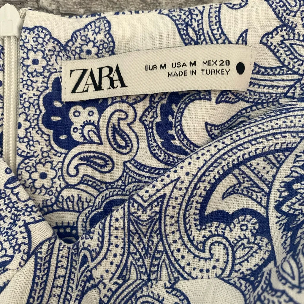 Zara Floral Dress size M - Image 3