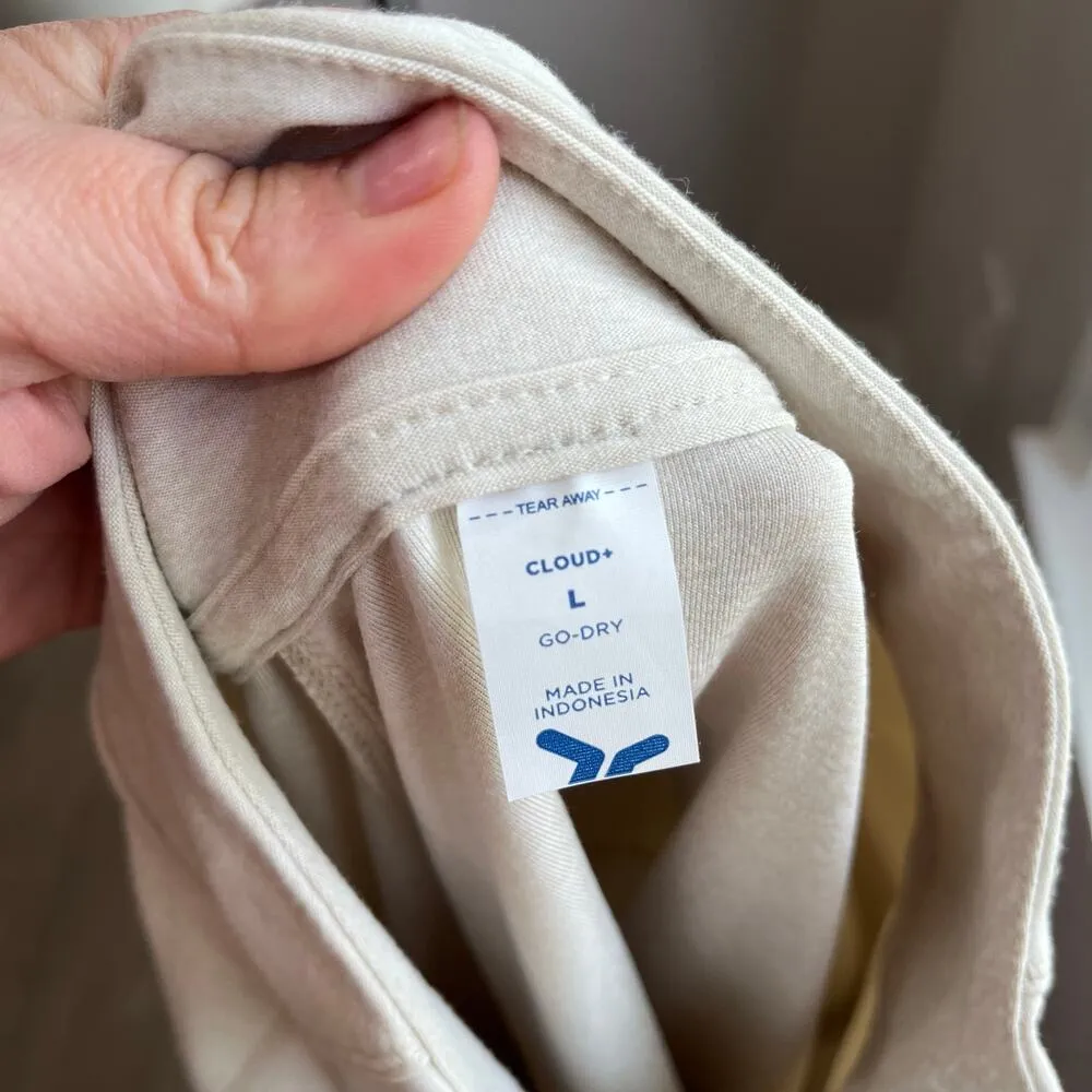 Old Navy Cloud+ Cropped 3/4 Zip CozyCore Wishbone Sweatshirt Size Large - Image 5