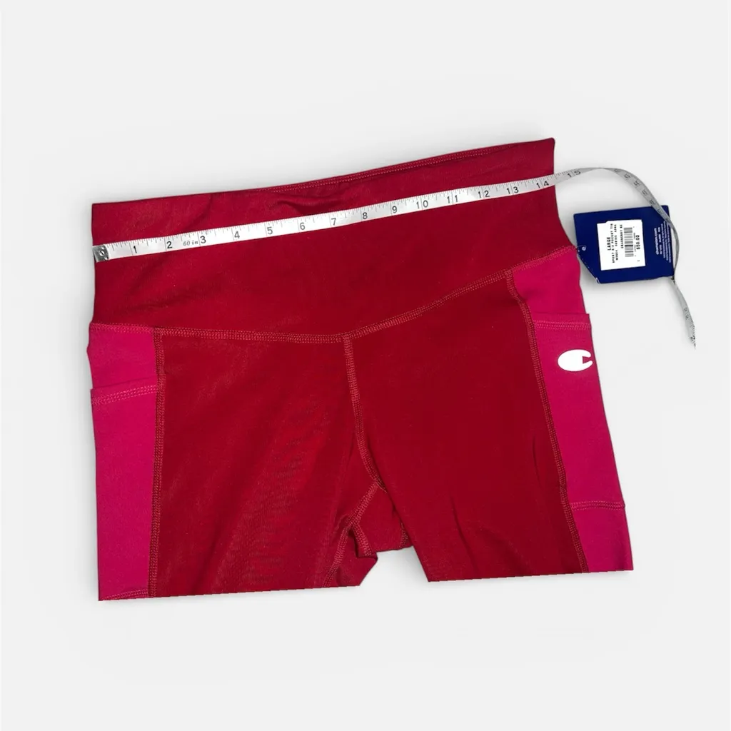 Champion Vibrant Pink & Red Leggings - Image 2