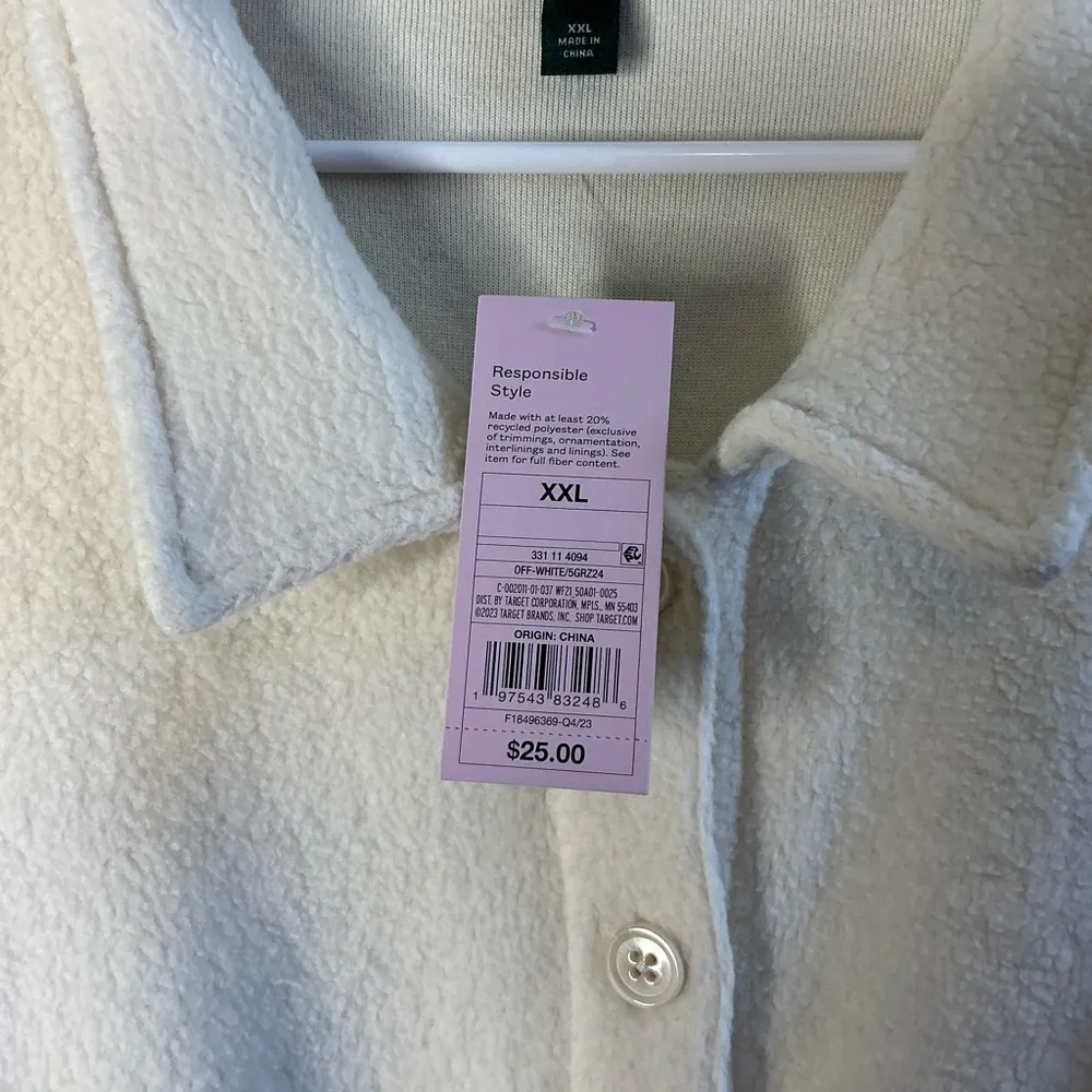 Wild Fable Cream Cardigan Sweater - Image 4