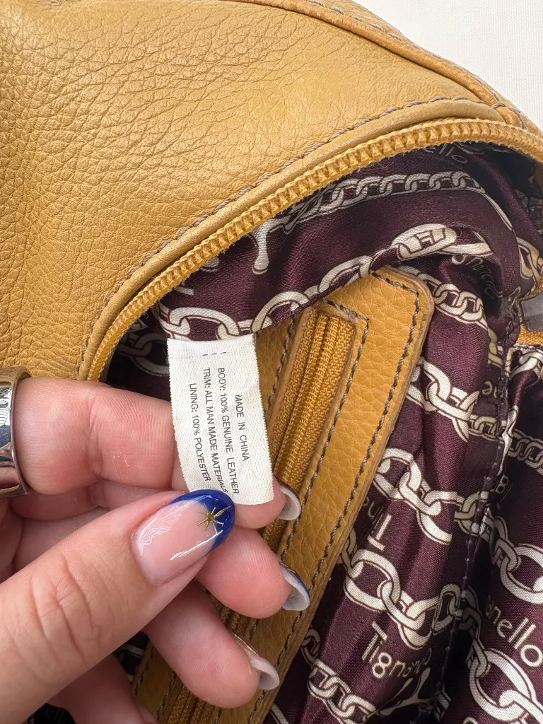 Genuine Leather Mini Backpack - Image 5