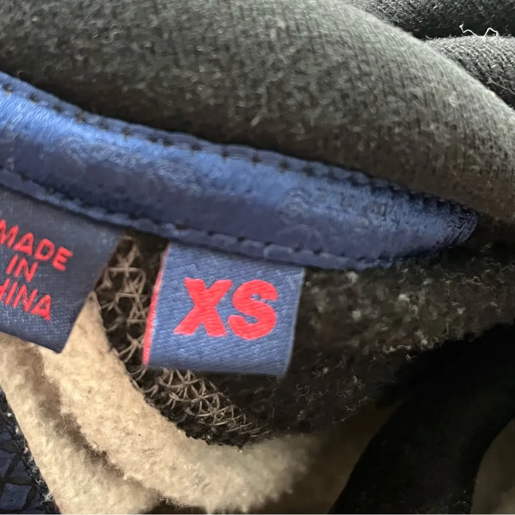 Superdry• Grey & Black Hoodie Sweat Shirt• Sz XS - Image 6