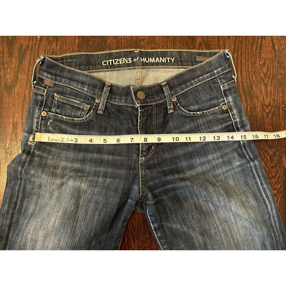 Citizens of Humanity Elson Medium Rise Straight Leg Jeans Size 26 - Image 9