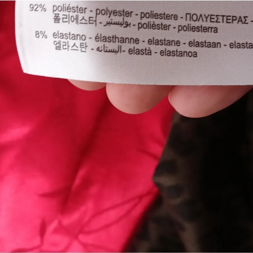 Zara leopard print leggings size small - Image 4