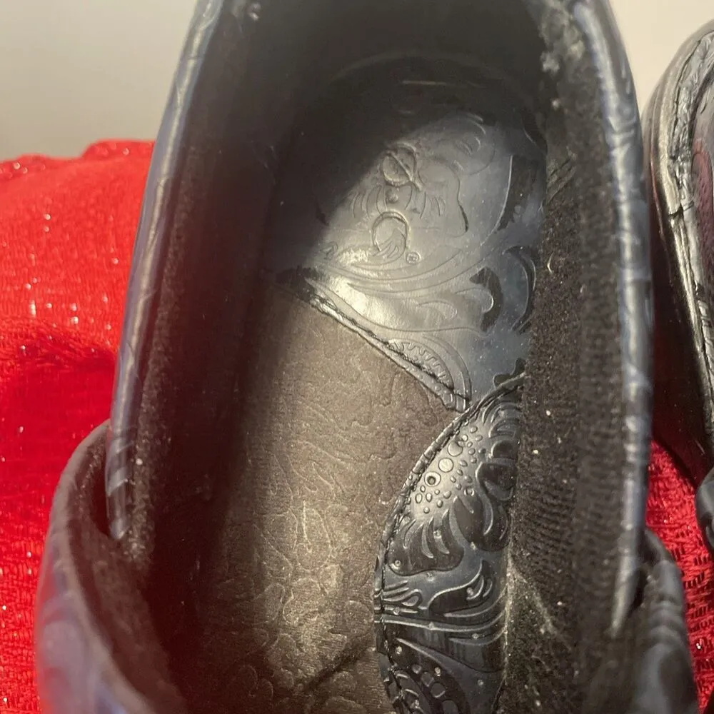 BOC Black Born Concept Clogs Womens Size 9.5 Slip On Shoes Paisley Nurse Mules - Image 4