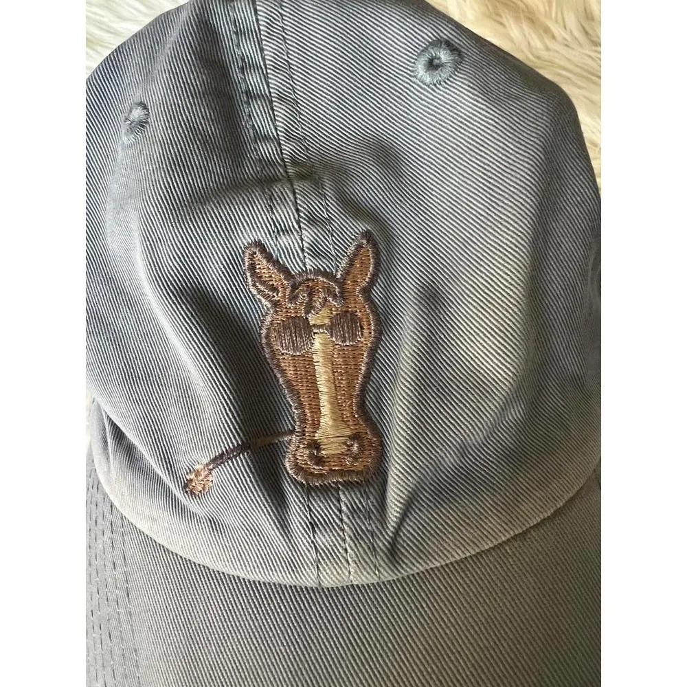 Life is Good Blue Cap with Horse Design - Image 2
