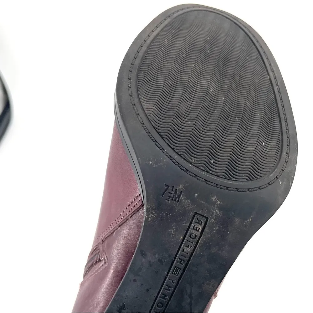 Tommy Hilfiger Britton Leather Ankle Bootie - Image 7