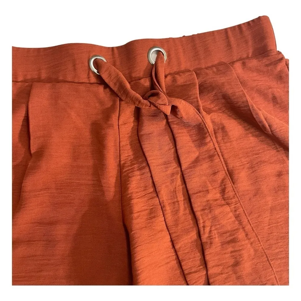 Retrology Rust Colored Draw Shorts size M Size M - Image 3