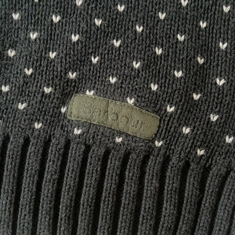 BARBOUR Womens Blair Crew Neck Navy Blue Jumper - Navy Blue - UK 12/US 8 - Image 4