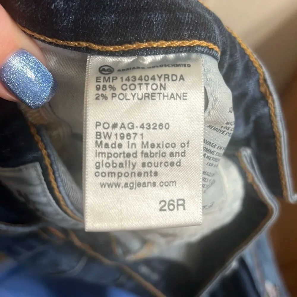 ✨AG Prima Cigarette-Leg Sz 26 Jeans in Momentary✨ - Image 12
