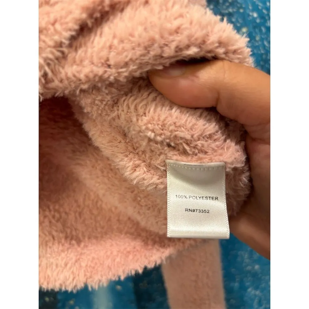 It's Our Time Women's L Pink Turtleneck Pullover Sweater Long Sleeve - Image 4