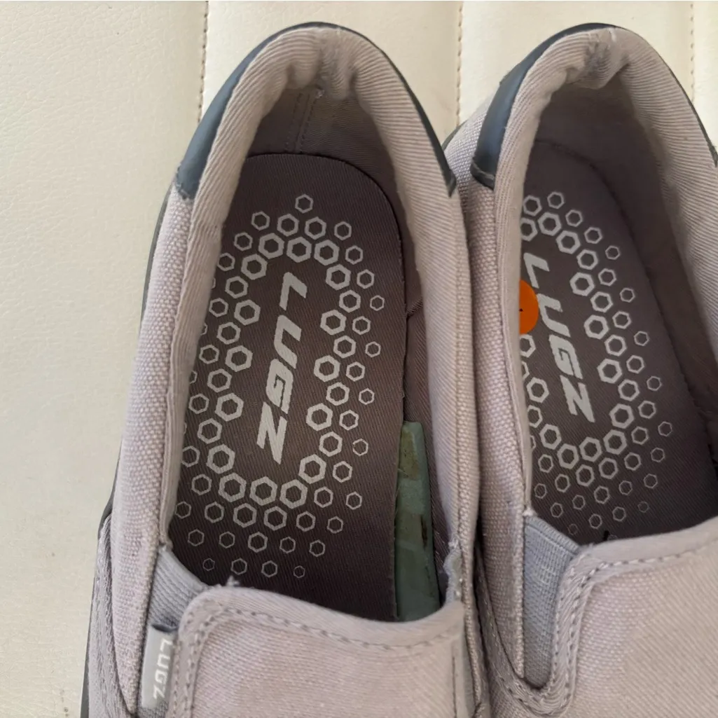 LUGZ Slip On Sneakers 7.5. Grey.‎ Gray - Image 3