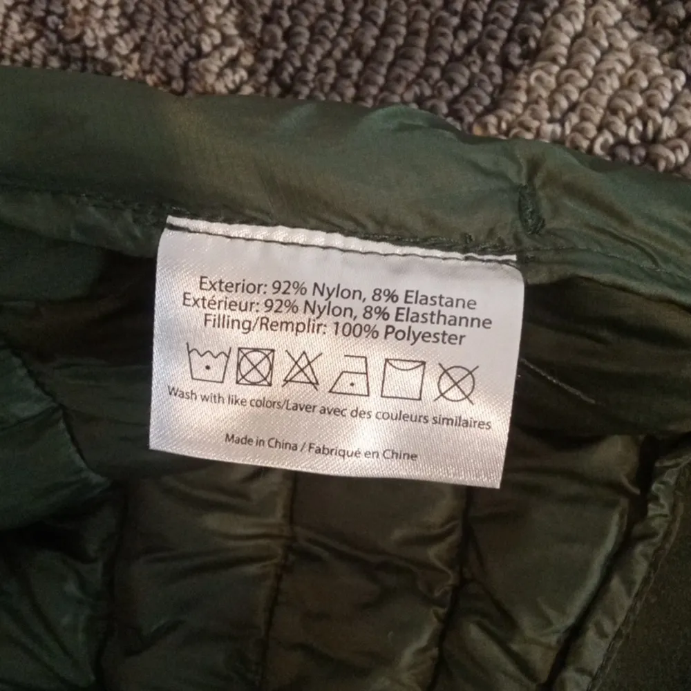 Doterra Green Puffer Jacket Full Zip Kelly Green Packable Womens Large - Image 7