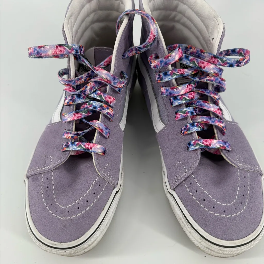VANS Sk8 Sneakers Shoes Old Skool Languid Lavender Size Men’s 5.5 Women 7 Hi Top - Image 5