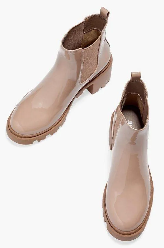 Tan Booties Size 10 - Image 2