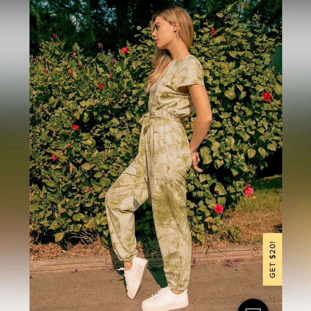 100% Cotton Olive Green Tie - Image 2