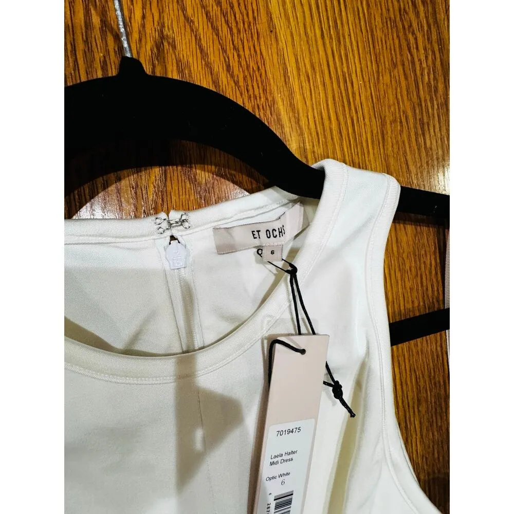 ET OCHS Ivory Laela embellished cutout stretch - Image 13