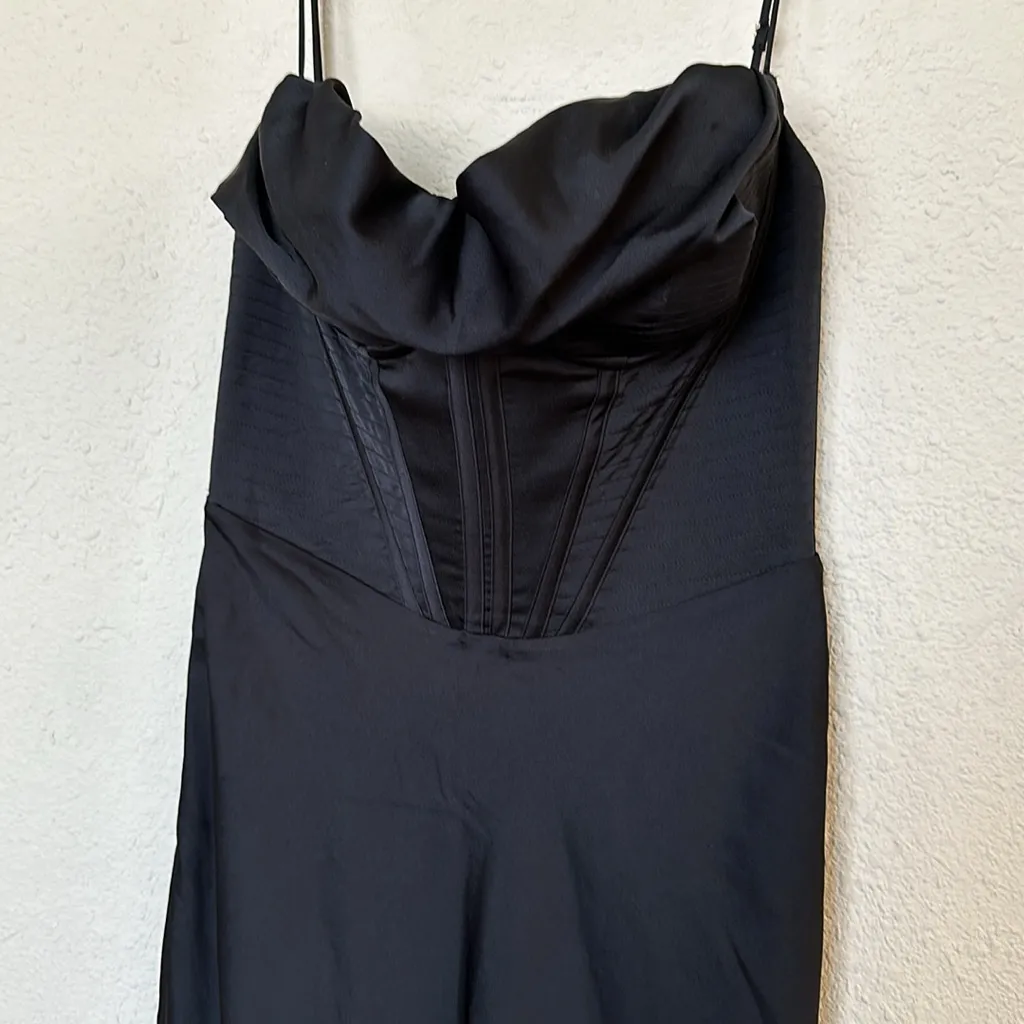 HOUSE OF CB 'Charmaine' Black Corset Maxi Dress‎ NWOT gown size XL - Image 7