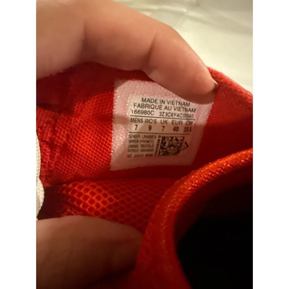 Converse Chuck Taylor All Star High-Top Sneakers Red/White/Blue Striped Accents - Image 11