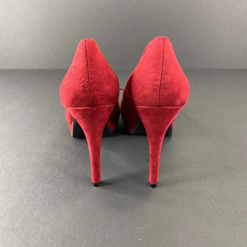 Chinese Laundry Red Pumps Size 6.5 - Image 4