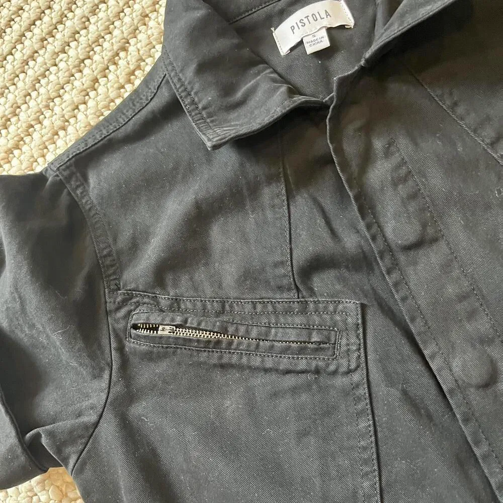 PISTOLA Carnell Denim Romper - Image 5