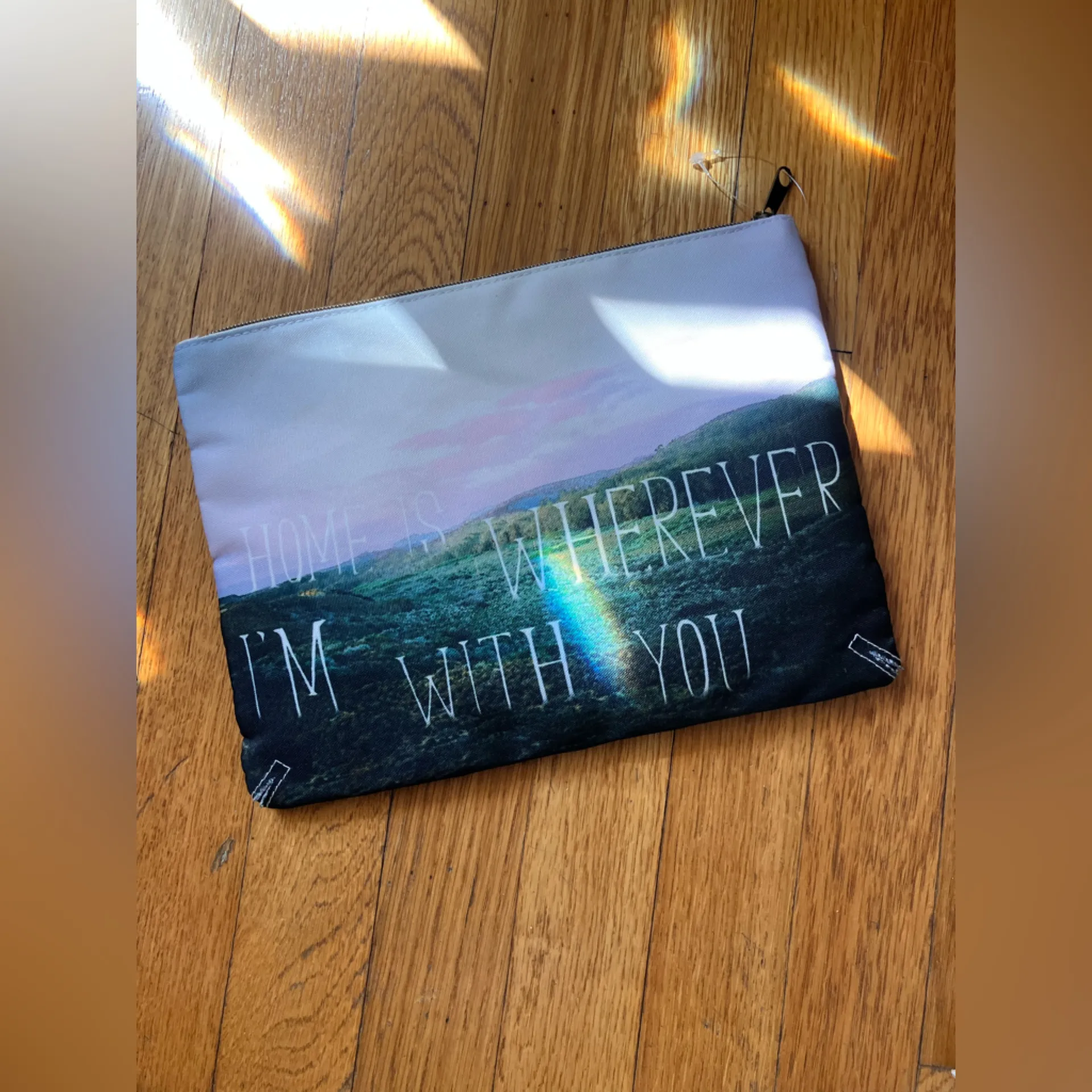 NWOT Maurices Home is Wherever I’m With You Cosmetic Bag - Image 2