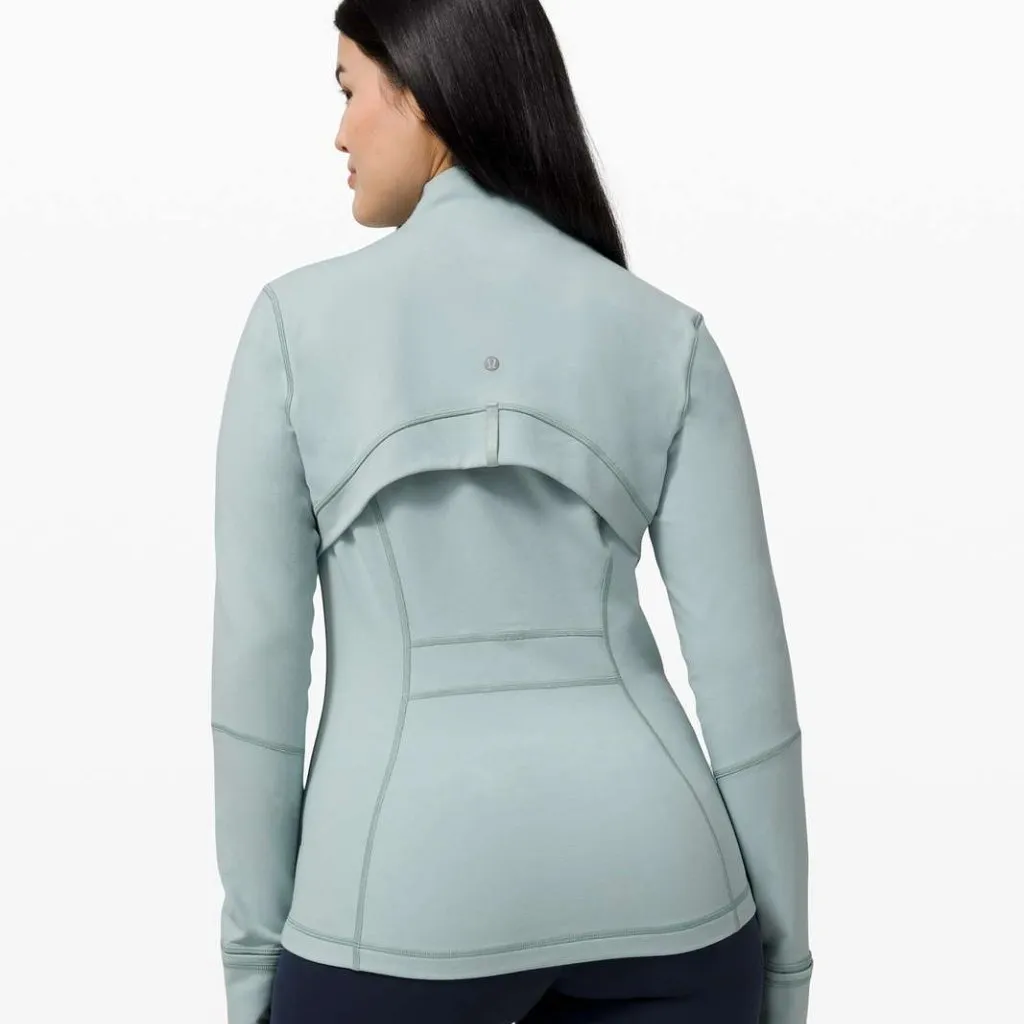 LULULEMON Define Jacket Hazy Jade Size 6 Luon Full Zip Stretch Soft Women’s GUC - Image 2