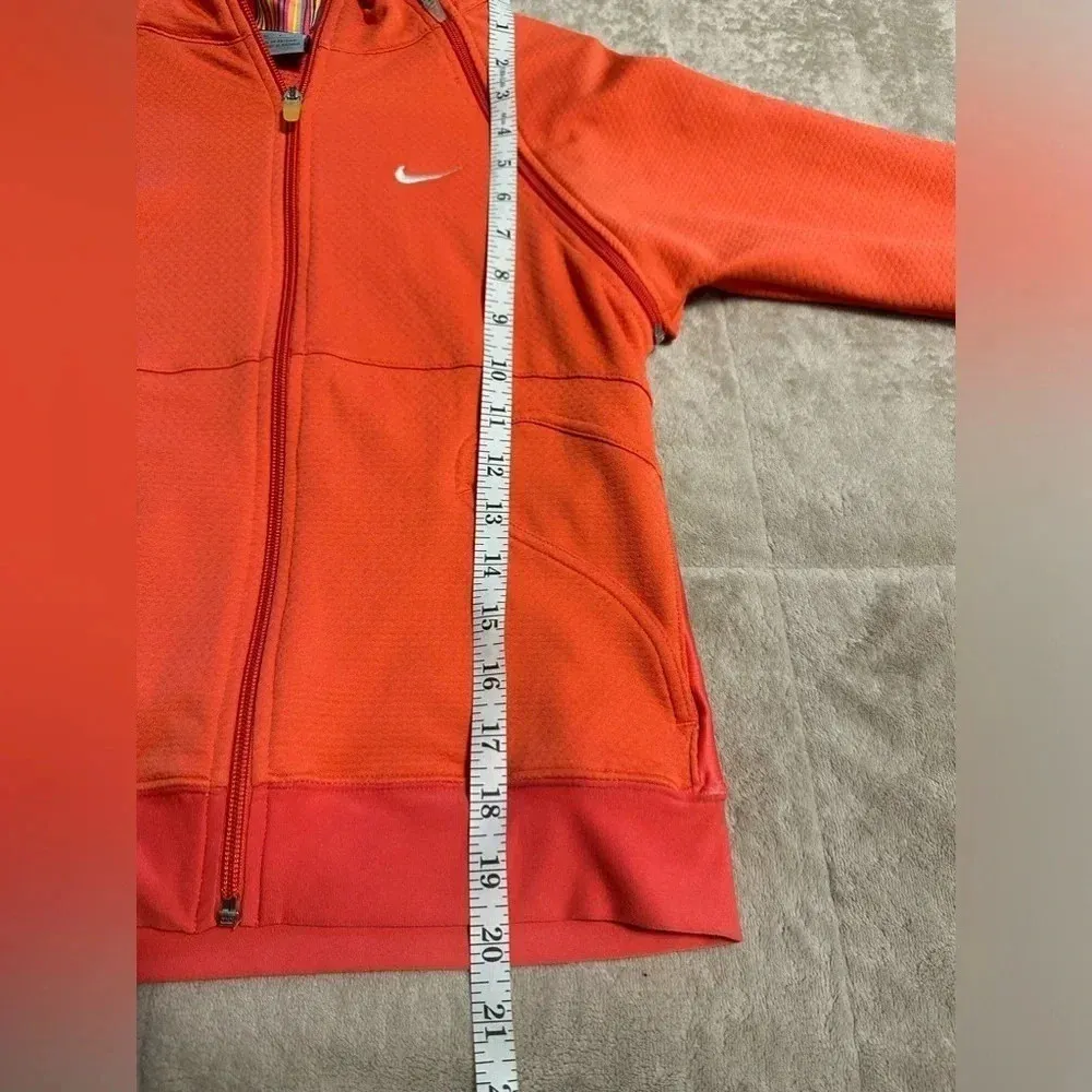 Nike Sphere Dry Full Zip Jacket Women’s Size Small Coral Athleisure Sporty - Image 7