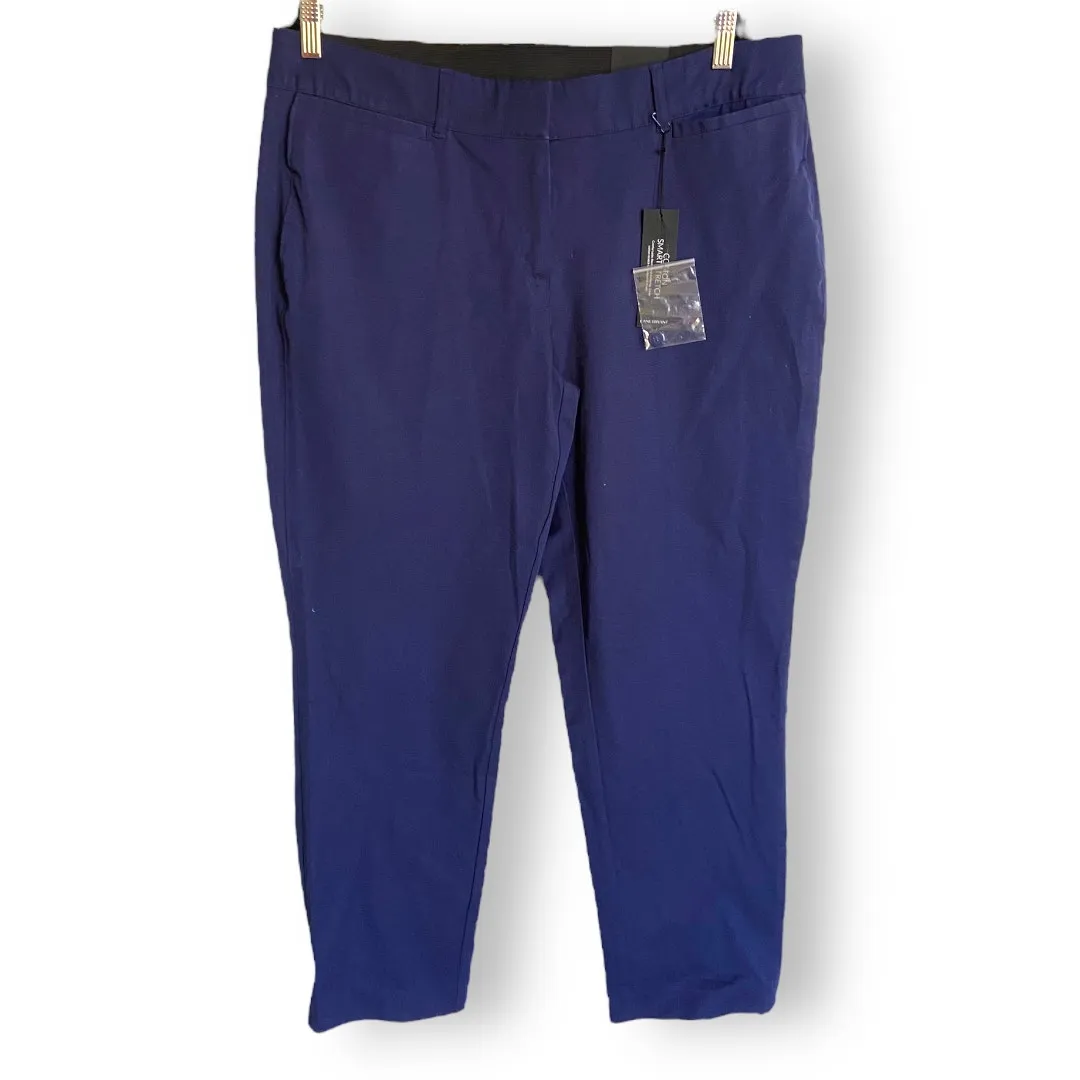 Lane Bryant Womens Pants Size 18 The Ashley Navy Blue Curvy Fit Plus Size NEW‎ - Image 2