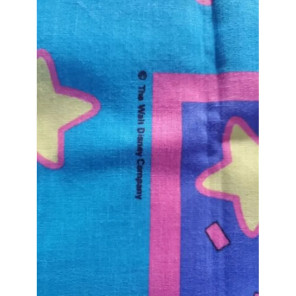 VTG The Walt Disney Company Mickey Mouse Hankerchief 21"×22 Bandanna 198… - Image 5