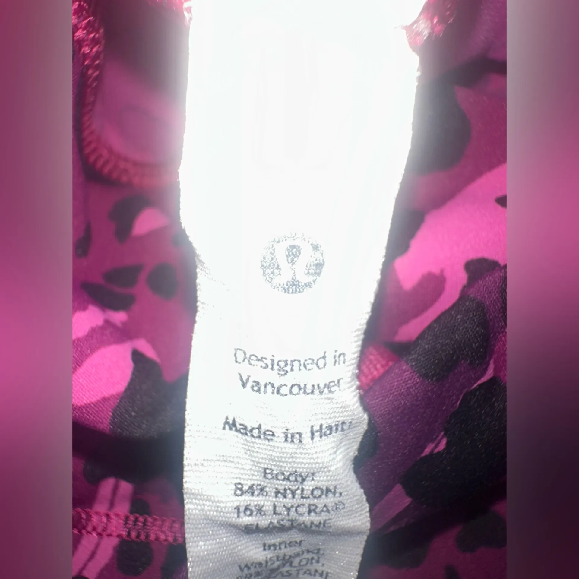 Lululemon Base Pace High-Rise Crop 23” – Electric Leopard Multi | Size 6 - Image 4