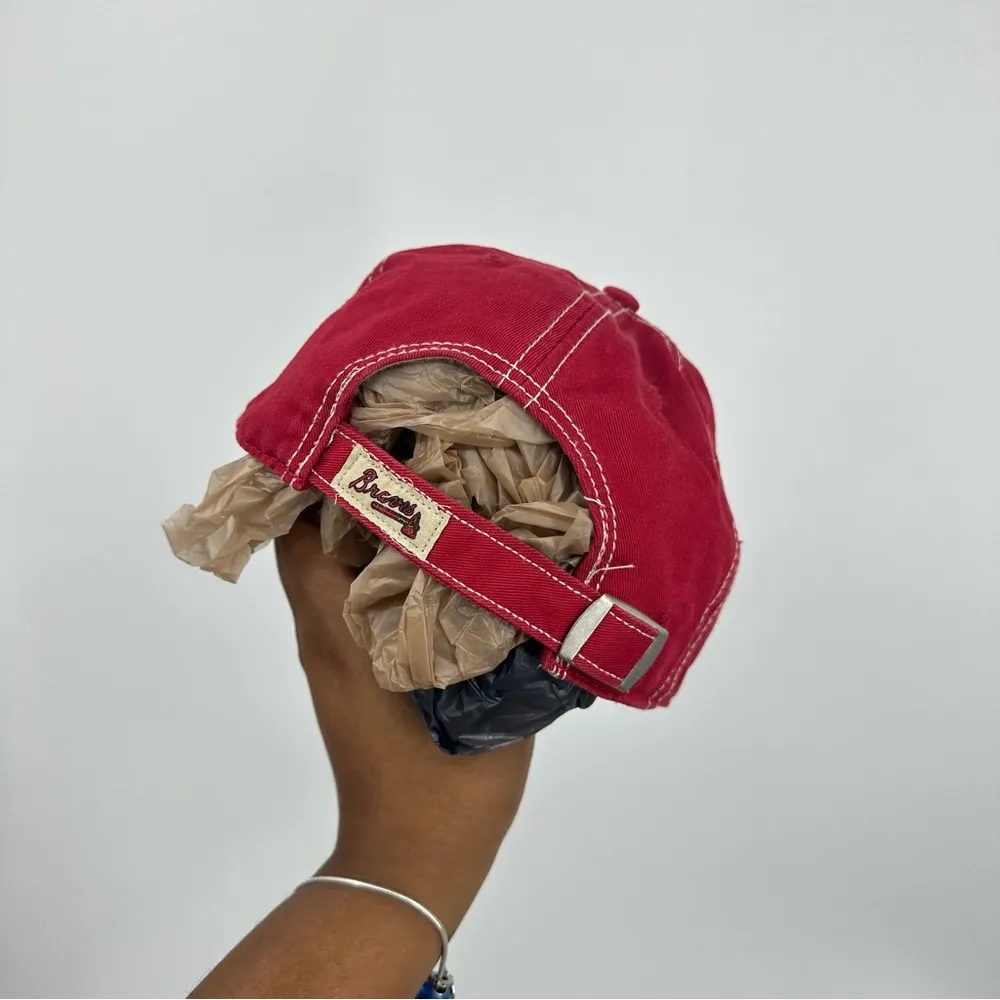 Alabama Crimson Tide Custom Bleach Splatter Dad Hat OS Embroidered Football - Image 5