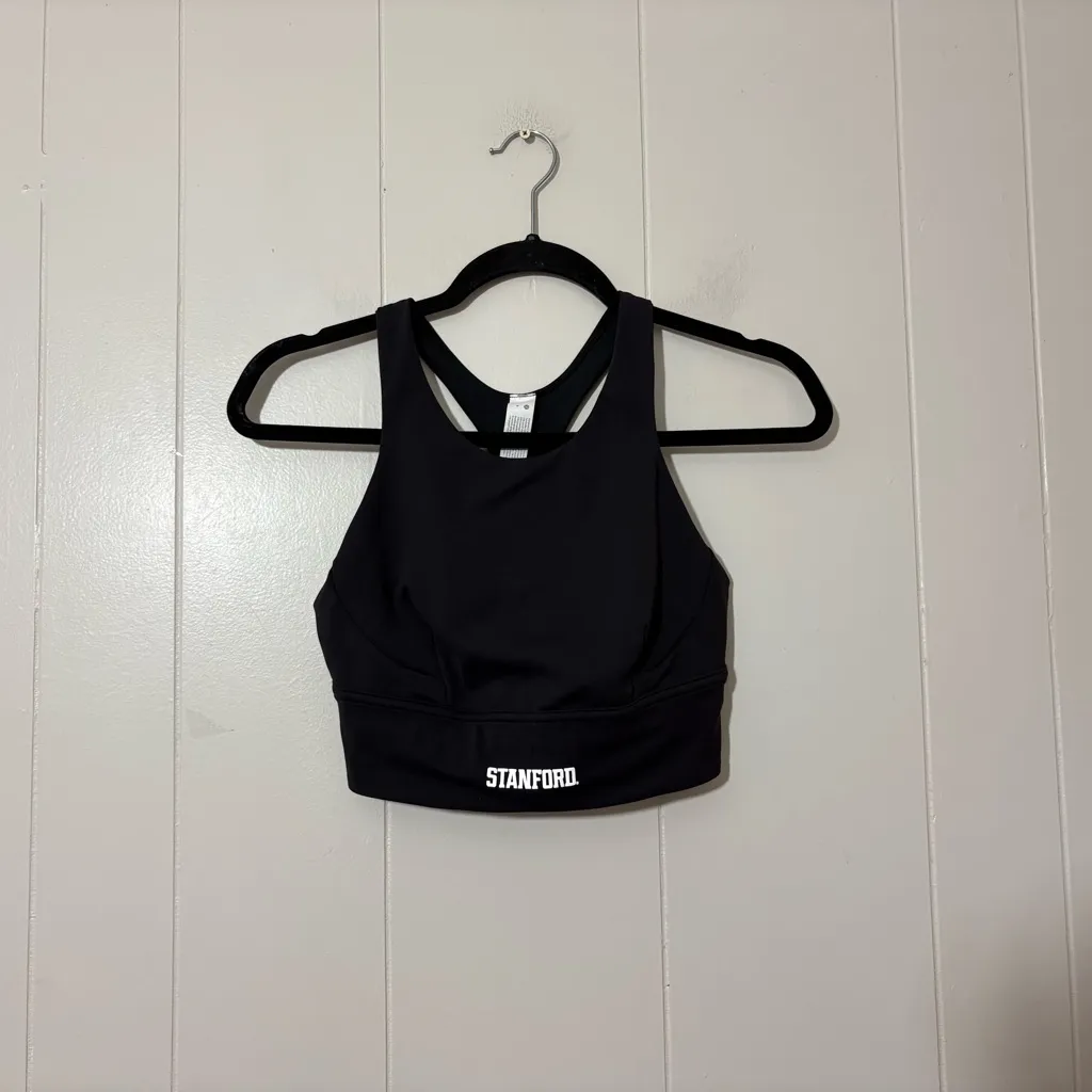 Lululemon Align Bra Black With Stanford Logo Gym, Training, Yoga   Size 8 - Image 4