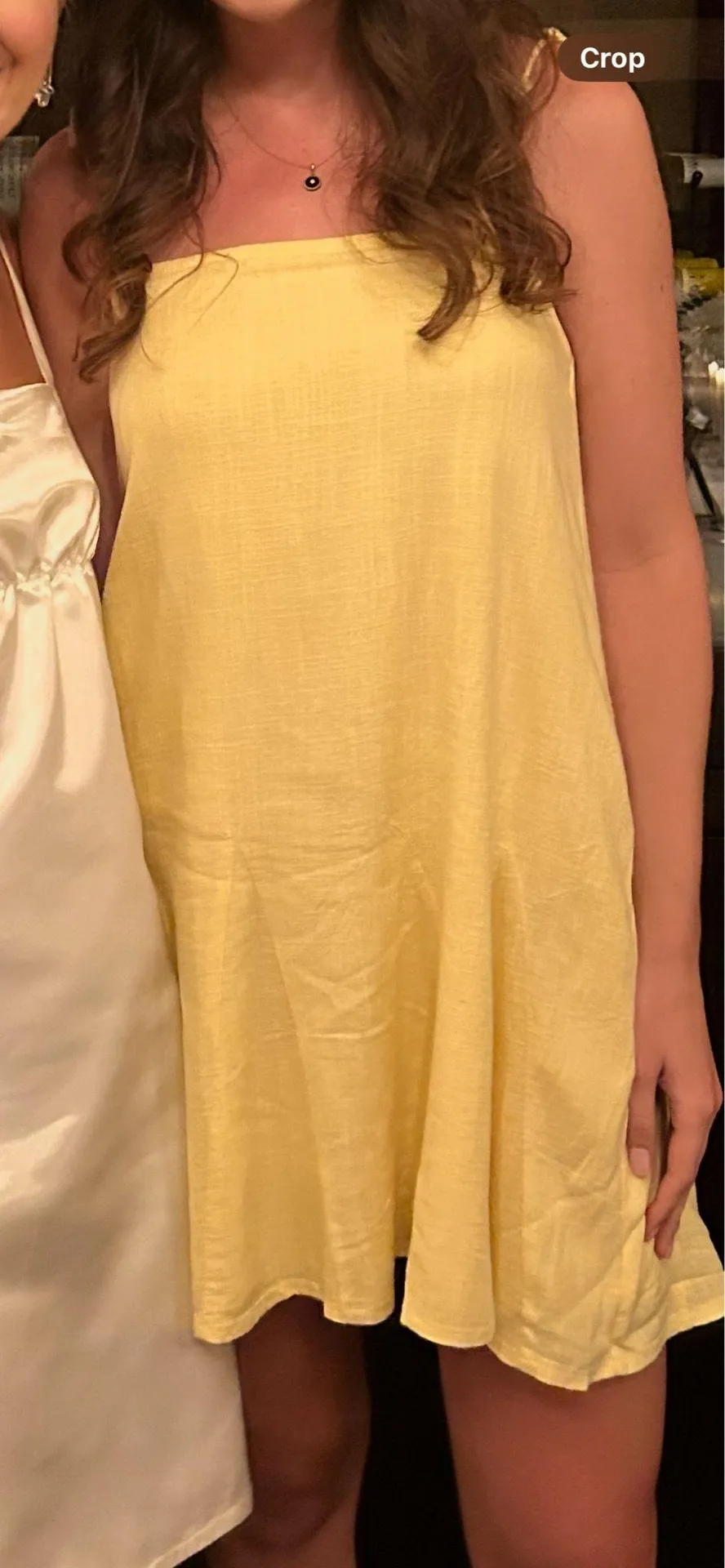 butter yellow dress - Image 2