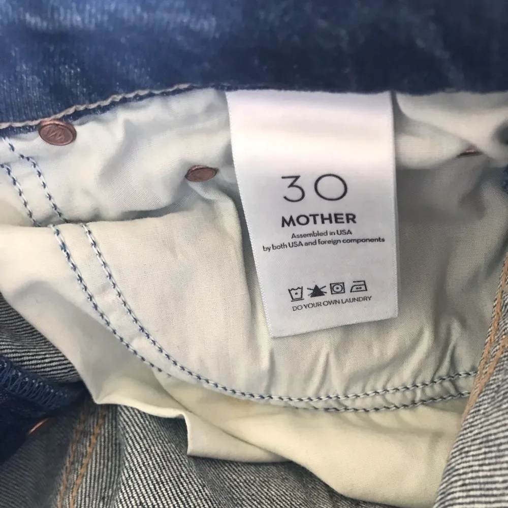 MOTHER Denim Mother Tomcat Ankle Fray Jeans, Globe Trotter - Image 9