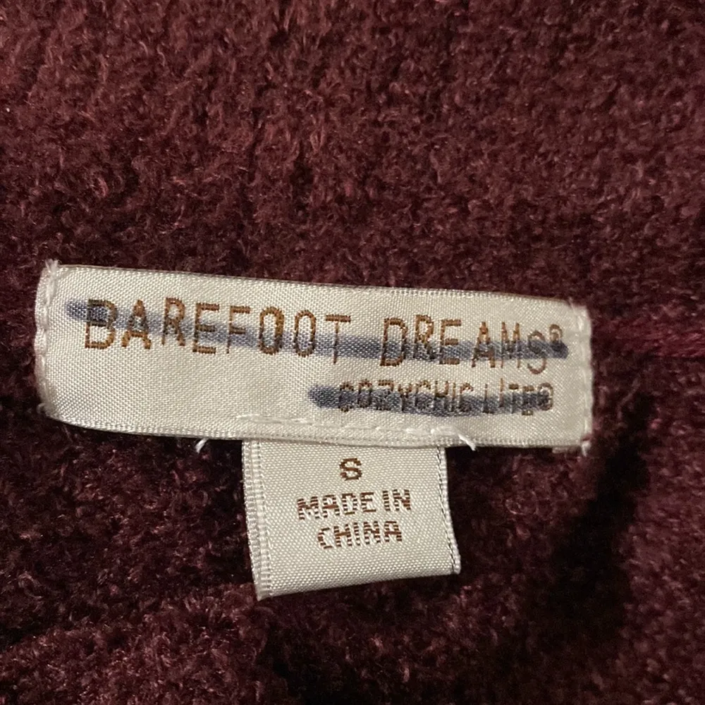 NEW Barefoot Dreams CozyChic Lite Circle Cardigan in rosewood size S - Image 12