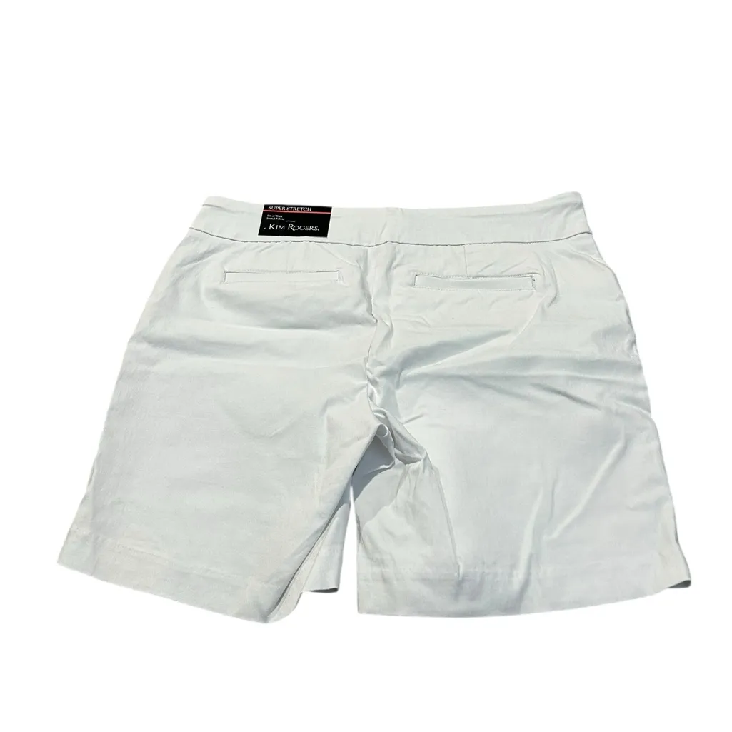 KIM ROGERS white super stretch shorts nwt - Image 3