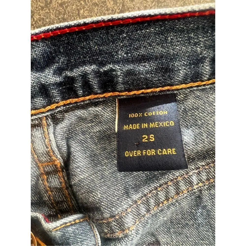 Abercrombie and Fitch  Flare Mid-rise Button Fly Denim Jeans size 2 - Image 15