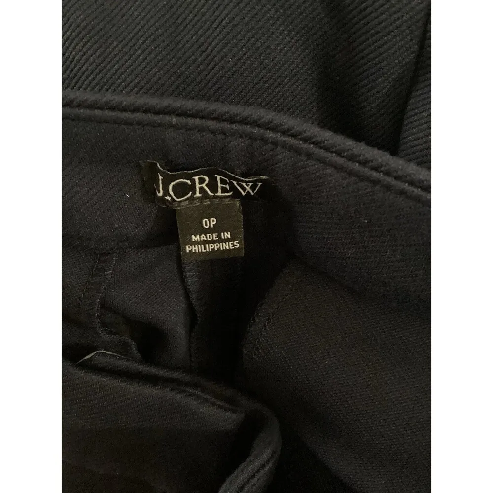 J. Crew Navy Blue Going Out Slim Pant in Stretch Twill 0P - Image 5
