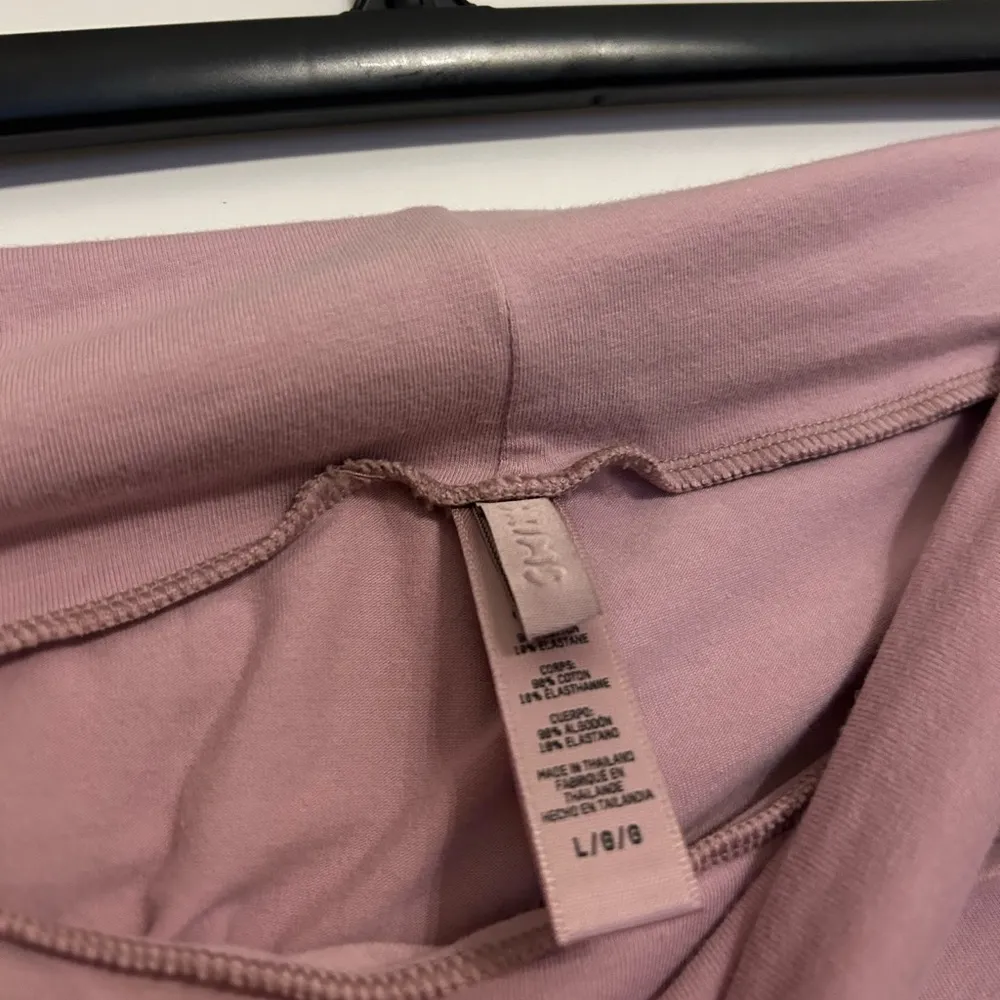 Skims Cotton Jersey Foldover Pant - Image 3