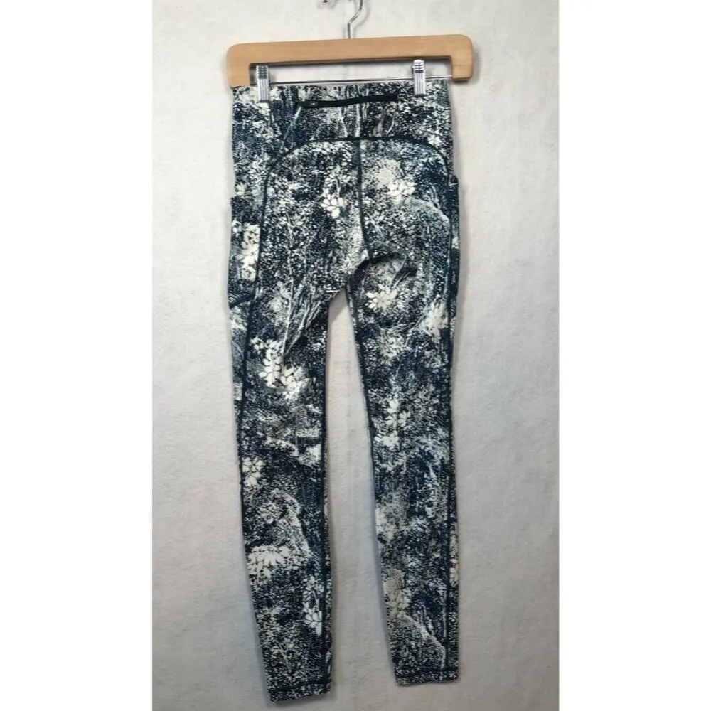 Lululemon Speed Up Tight 28" Luxtreme Wildwood Multi Print Leggings Women's 4 - Image 4
