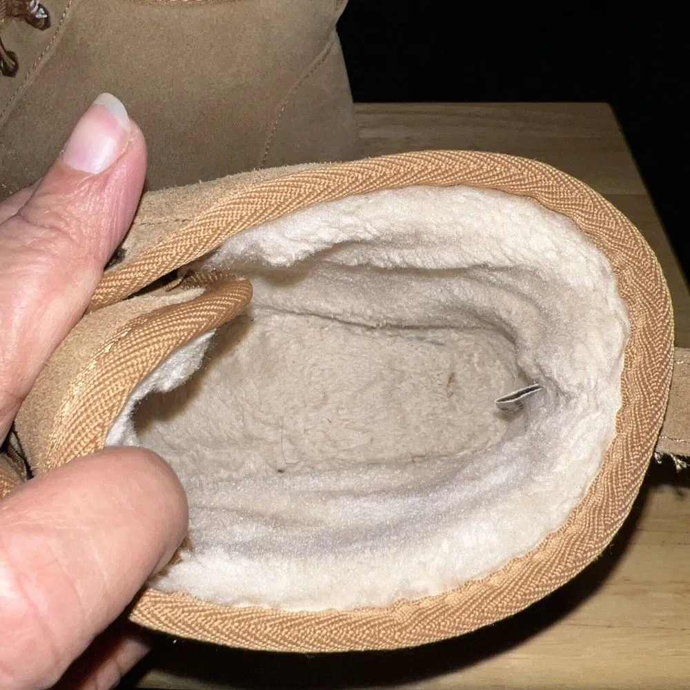 ASPEN HARPER‎ Water Repellent CHESTNUT Suede Lace - Image 7