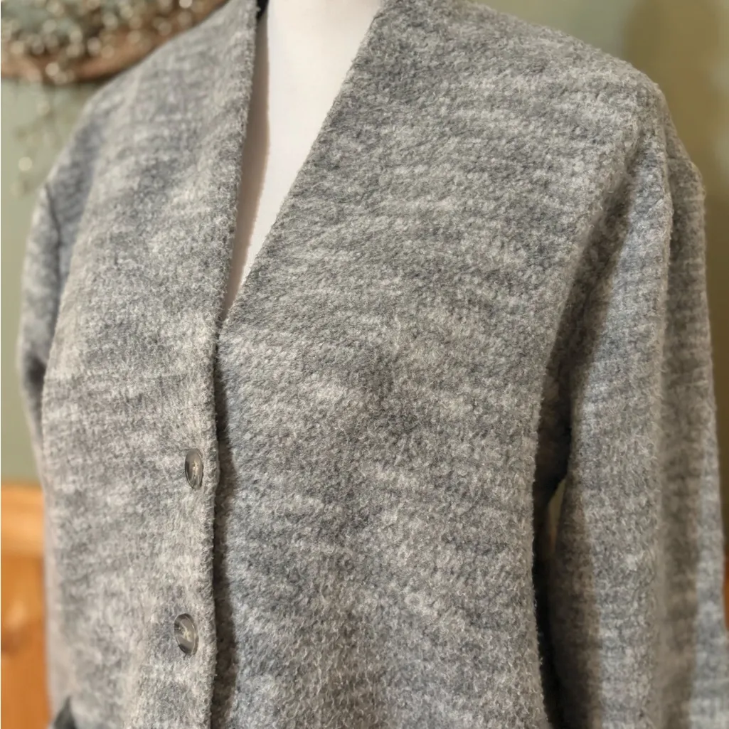 Everly Gray Women's Cardigan Sweater - Image 2