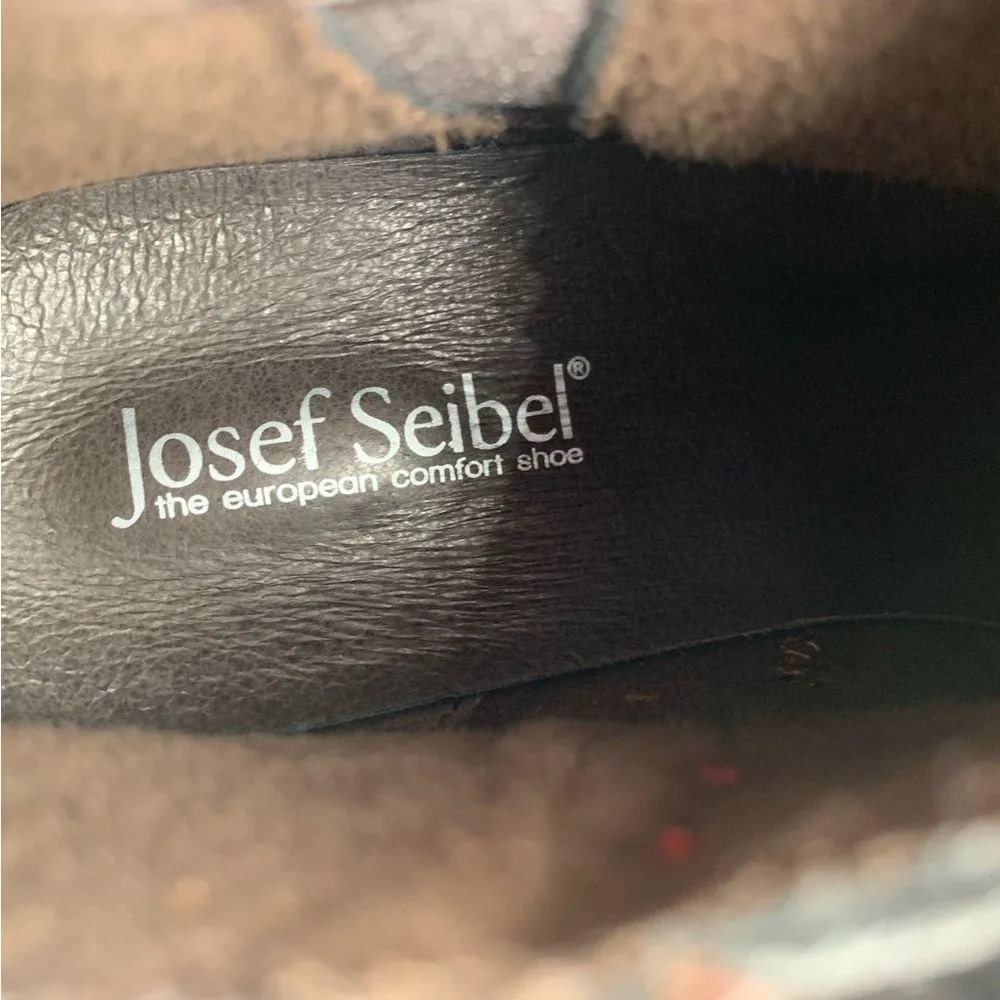 NWOB Josef Seibel Sienna 45 Women's Red leather Ankle Boot EU 37 US 6 - Image 6